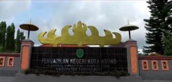 Pengadilan Negeri Kota Agung Lockdown Selama Empat Hari